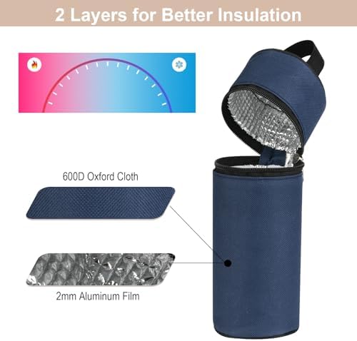 Beautyflier Insulated Baby Bottle Tote Bags, Portable Breastmilk Baby Bottle - Image 3