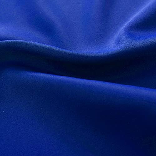 DONREN 2 Panels Royal Blue Valances - Image 7