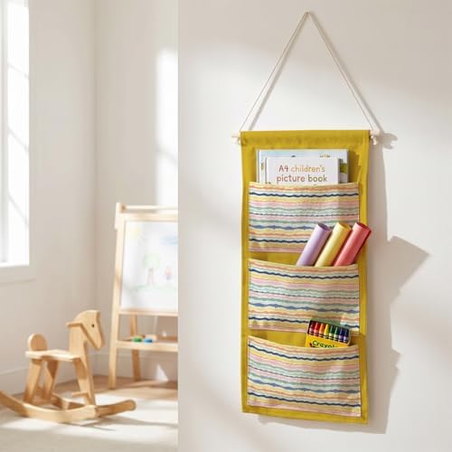 IAXIC Canvas Wall Hanging Organizer - Image 4