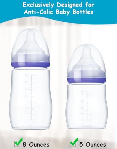Baby Bottle Handles for Lansinoh Baby Bottles, Compatible Ergonomic Lansinoh - Image 5