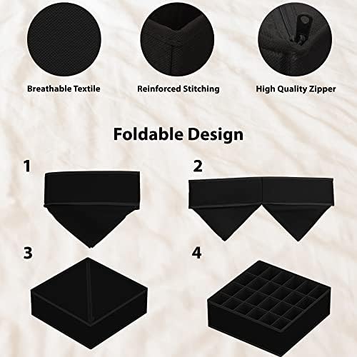 Simple Houseware 4-Pack Drawer Organizer Set - Image 5