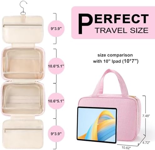 TOPEAST Travel Toiletry Bag Makeup Bag - Image 2