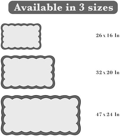 Ohocut Luxury Microfiber Bathroom Rugs, Floor Carpet, Anti Slip - Image 7