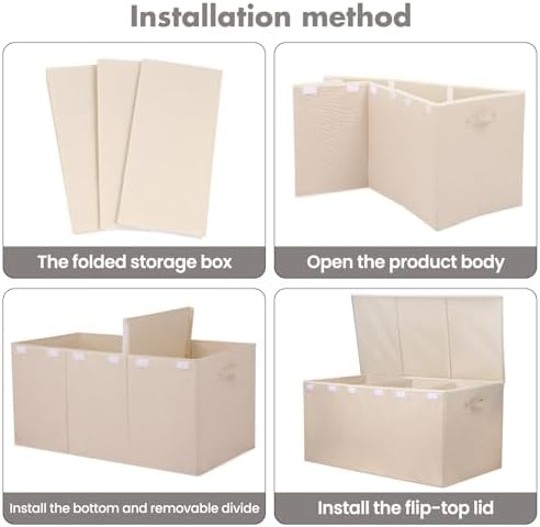 popoly 167L Large Toy Box Storage - Image 7