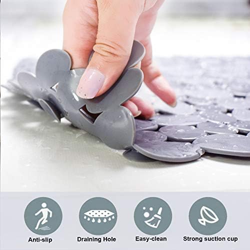 Pebble Shower Mat for Bathtub Non Slip Mat 35"X16" - Image 4