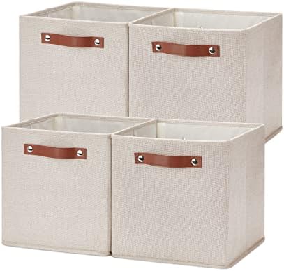 Temary 11x11 Storage Cubes Fabric Storage Cubes Storage Bins by TEMARY