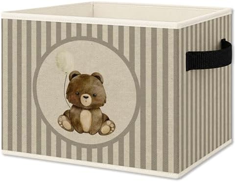 Bear Nursery Foldable Storage Bins Box by Unknown