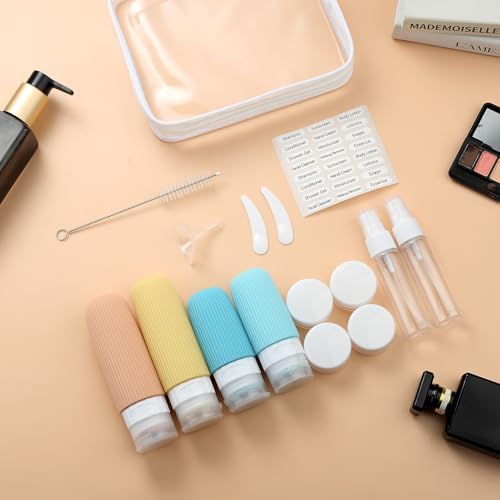 Mrsdry 16 Pack Travel Bottles Set, TSA Approved Leak Proof Silicone Squeezable - Image 6