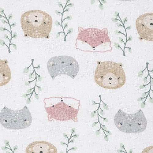 Gerber Girls Newborn Infant Baby Toddler Nursery 100% Cotton Flannel Receiving - Image 2