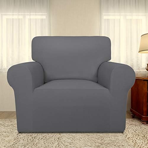 PureFit Super Stretch Chair Covers Fleece Couch Covers - Image 2