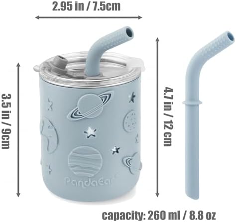 PandaEar 6-in-1 Stainless Steel Baby Feeding Set | Divided Suction Plate - Image 7