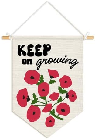Plant Flower Classroom Decor, Keep Growing Motivational Banners by Unknown