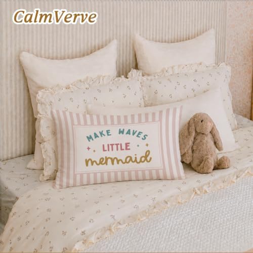 Mermaid Room Decor for Girls 12x20 Pillow Cover - Image 6