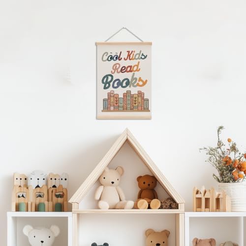 Reading Poster Hanger, Reading Nook Library Decor Wall Decor - Image 3