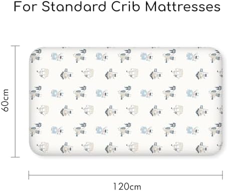 3 Pack Nap Mat Sheet 47"x24", Preschool Day Care Nap Mat Cover - Image 6
