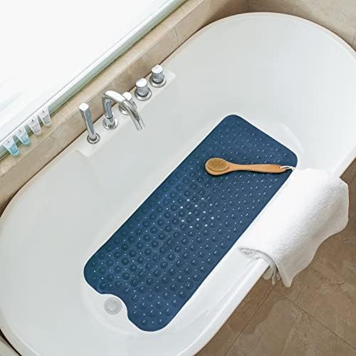 Tree Bud Bathtub Mats for Shower Tub Non-Slip Bath Mat 39 x 16 Inch Extra Long - Image 7