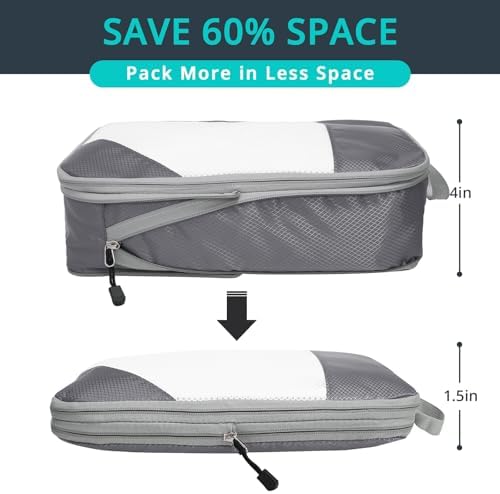 NICOSHOW 6 Set Compression Packing Cubes - Image 2