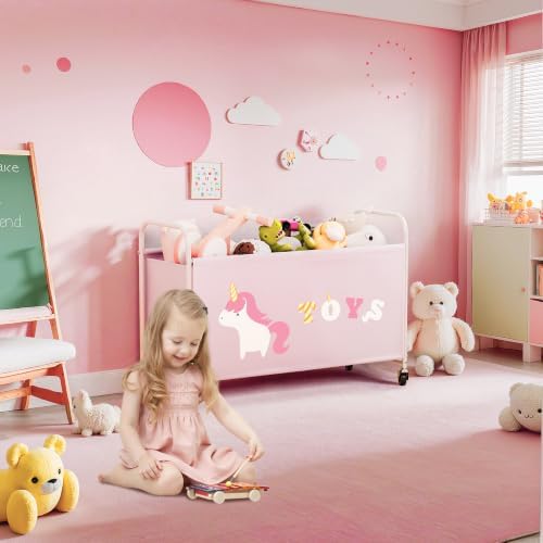GRANNY SAYS 135L Large Toy Box for Girls, Toy Chest Storage - Image 3