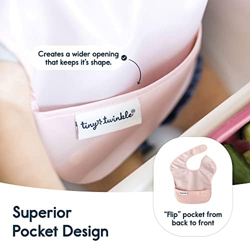 Tiny Twinkle Mess-Proof Baby Bibs - Image 5