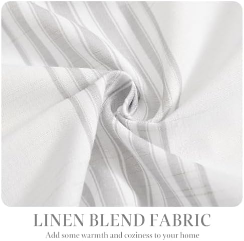 jinchan Linen Balanced Stripe Valances - Image 7