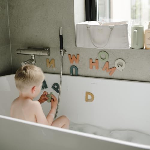 mushie Baby Diaper Caddy | Newborn Essentials Organizer - Image 4