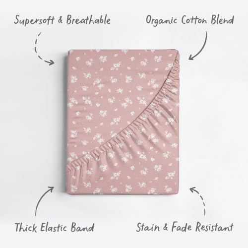 Sorrel + Fern Baby Bassinet Sheets 2-Pack - Image 2