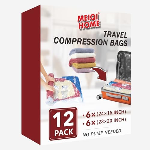 MEIQIHOME Vacuum Storage Bags, Space Saver Sealer Bags by MEIQIHOME