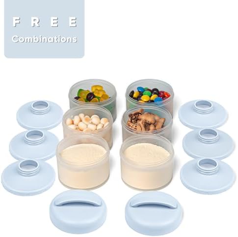 Termichy Stackable Formula Dispenser Portable: Milk Powder Container to go - Image 3