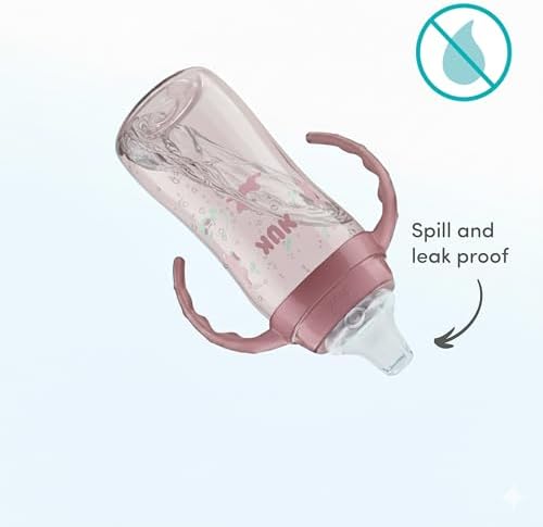 NUK Learner Cup, 10 Oz, Disney's Stitch – Soft Spout, Easy-Grip Handles - Image 3