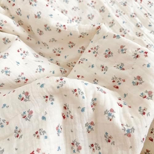 BuLuTu Girls Floral Muslin Pillowcases - Image 3