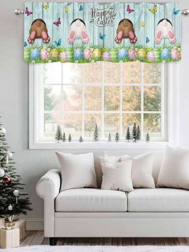 Vandarllin Spring Easter Kitchen Curtains Valances - Image 4