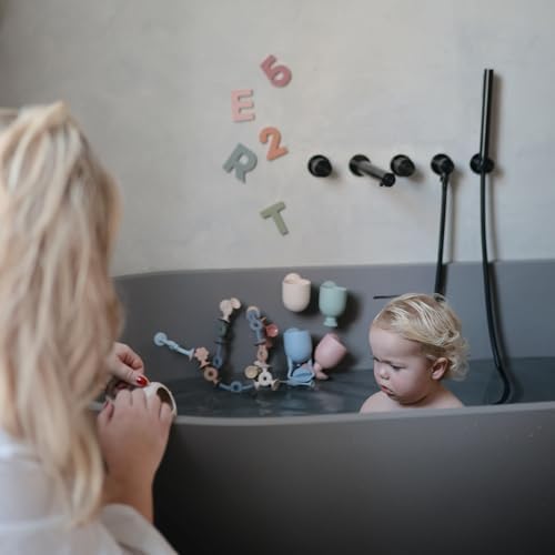 mushie Pour and Play Bath Toy Set | Interactive Water Play - Image 5