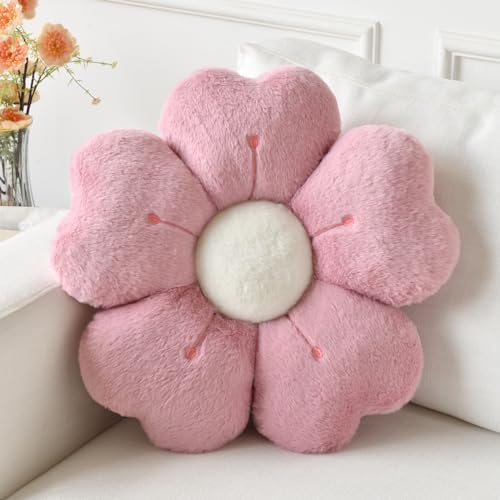 Flower Pillow, Cute Daisy Decorative Throw Pillows, 15 Inches by Ddliury