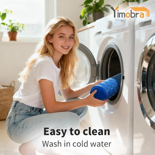 Yimobra Non Slip Bath Mat for Tub 40x16, Extra Long Bath Tub Mat - Image 6
