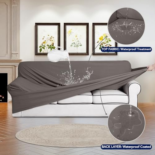 PureFit 100% Waterproof Chair Couch Cover Slipcovers - Image 3