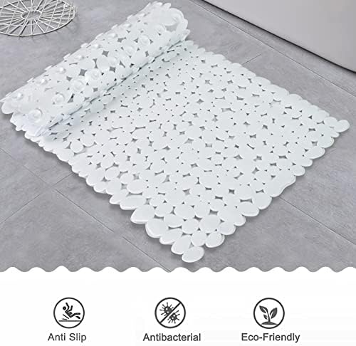 Pebble Shower Mat for Bathtub Non Slip Mat 35"X16" - Image 3