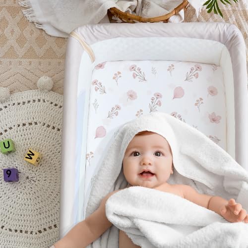 4 Pack Bassinet Sheets - Image 3