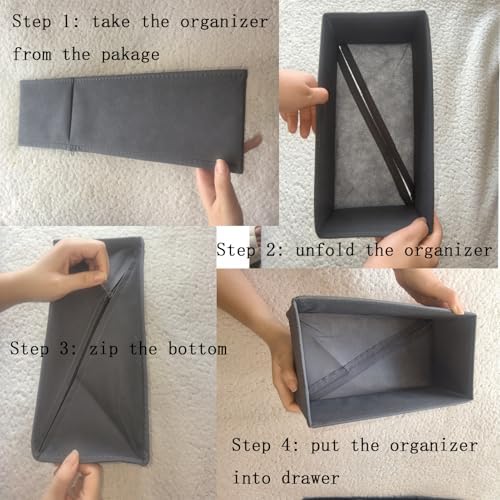 Bructhun Sock Drawer Organizer 9 Pack - Image 6