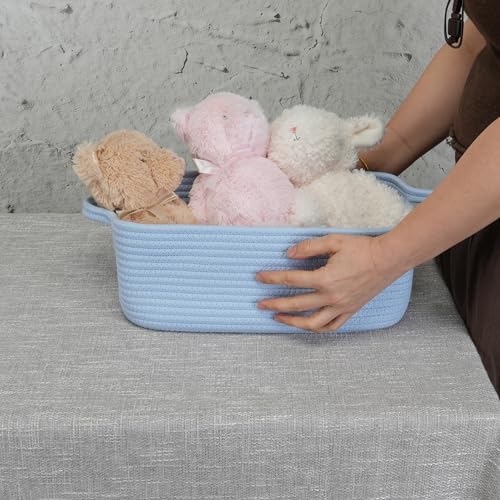XUANGUO Medium Woven Cotton Rope Storage Basket - Image 3