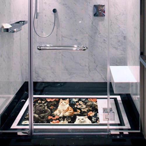 Non Slip Bathtub and Shower Mat 26.8x15.1 inch, Bath Mat - Image 6