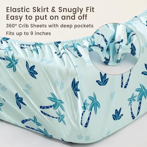 david's kids 3 Pack Bassinet Sheets, Ultra Soft Breathable Comfortable Baby - Image 5