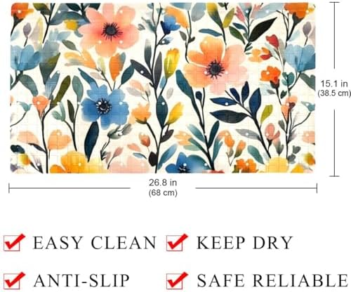 Non Slip Bathtub and Shower Mat 26.8x15.1 inch, Bath Mat - Image 4