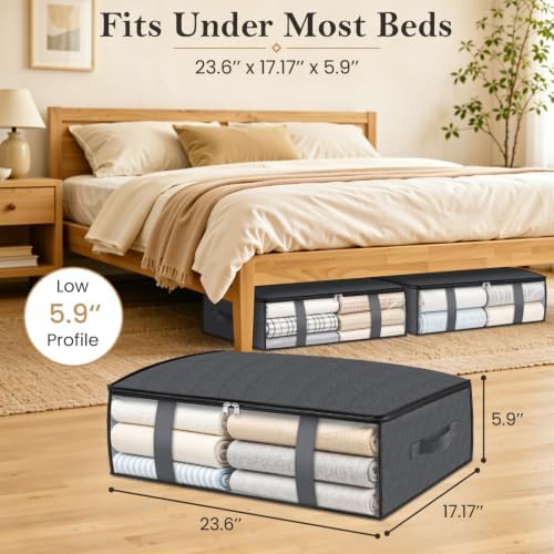 StorageRight Under Bed Storage Bags, 3 Pack - Image 2