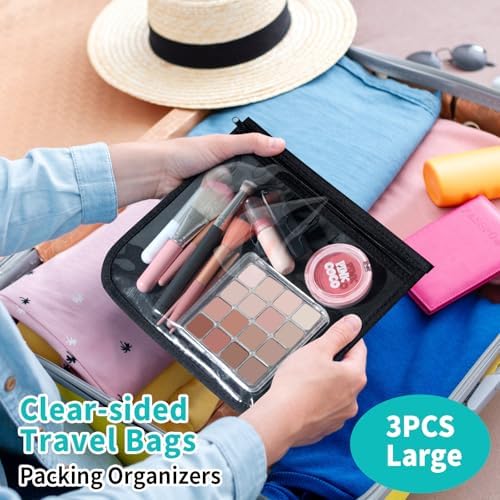 HIONXMGA Set of 3 Diaper Bag Organizing Pouches, Space-Saving, 3 Large Size - Image 3