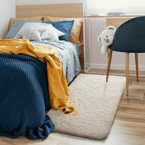 Ophanie Small Ivory Entryway Throw Rugs - Image 5
