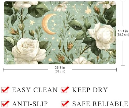 Shower Mat Non Slip, 26.8 x 15.1 Inch Bathtub Mat - Image 4