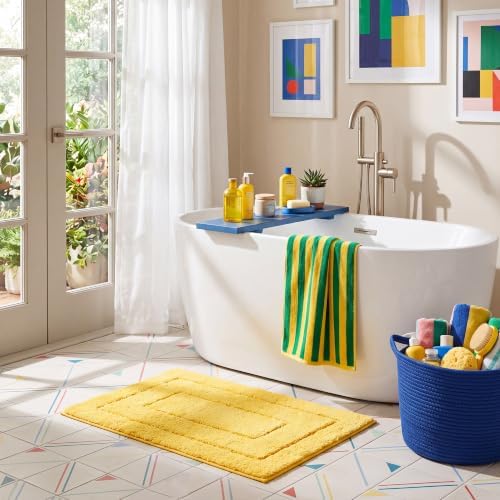 GRANNY SAYS Bathroom Rugs Non Slip Washable, Soft Bath Mats by GRANNYSAYS