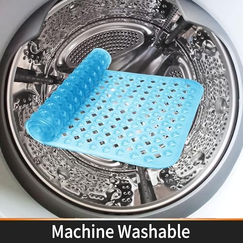 Yimobra Square Shower Mat Non Slip, Super Strong Suction Cups, Machine Washable - Image 6