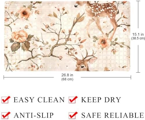 Baby Bath Mat Non Slip 26.8"x15.1" Bathtub Mat - Image 4