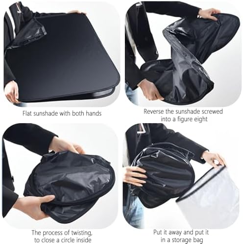 Car Windshield Sun Shade, Foldable Sun Shade - Image 6